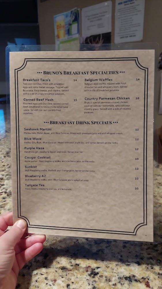 Bruno's Pizzeria Meat Lovers Scramble